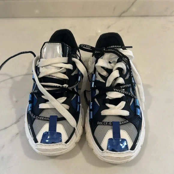 Children’s Dolce & Gabbana Kids Space low-top sneakers - size EU 35 US 3.5 - Picture 3 of 9